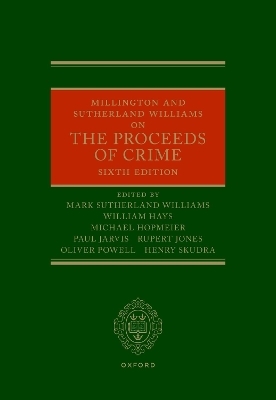 Millington and Sutherland Williams on the Proceeds of Crime
