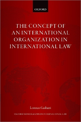The Concept of an International Organization in International Law