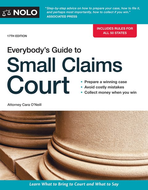 Everybody's Guide to Small Claims Court - Ralph Warner, Editors Of Nolo