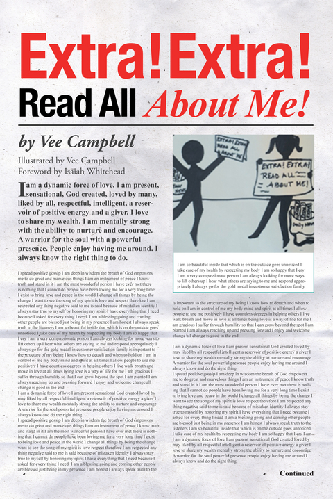 Extra! Extra! Read All About Me! - Vee Campbell