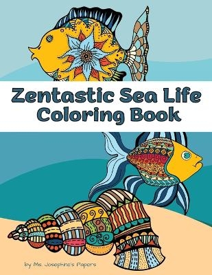 Zentastic Sea Life Coloring Book