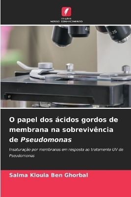 O papel dos ácidos gordos de membrana na sobrevivência de Pseudomonas