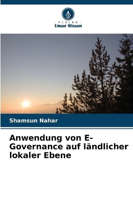Anwendung von E-Governance auf ländlicher lokaler Ebene