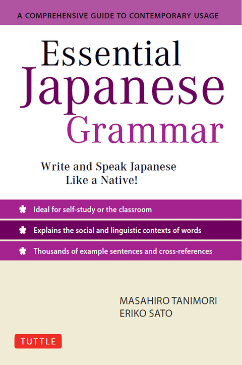 Essential Japanese Grammar - Masahiro Tanimori, Eriko Sato
