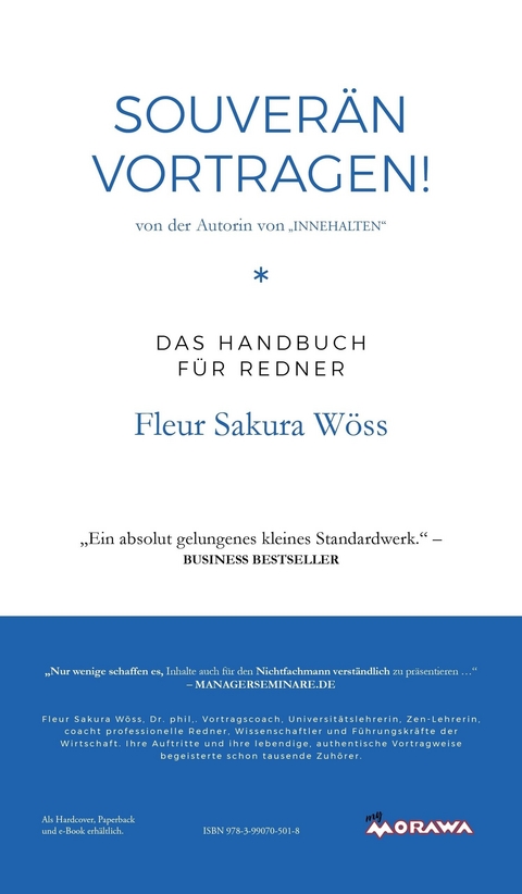 Souver&auml;n vortragen! -  Fleur Sakura W&ouml;ss