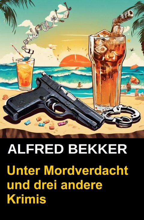 Unter Mordverdacht und drei andere Krimis -  Alfred Bekker