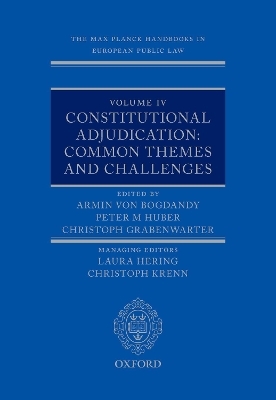 The Max Planck Handbooks in European Public Law - 