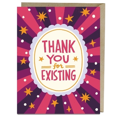6-Pack Em & Friends Thank You for Existing Thank You Cards -  Em &  Friends