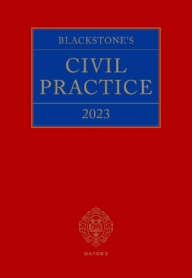Blackstone's Civil Practice 2023