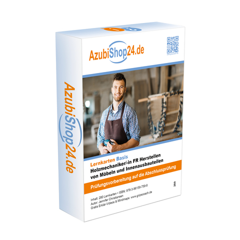 Lernkarten Holzmechaniker FR Herstellen von M&ouml;beln und Innenausbauteilen - Jennifer Christiansen