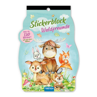 Trötsch Stickerblock Waldfreunde