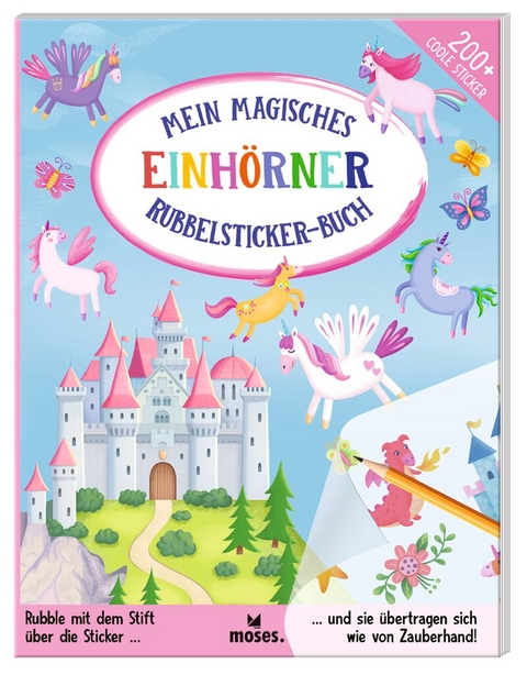 Mein magisches Rubbelsticker-Buch Einh&ouml;rner