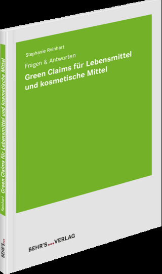 Green Claims für Lebensmittel und kosmetische Mittel