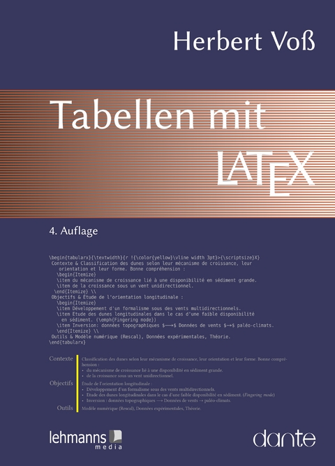Tabellen mit LaTeX - Herbert Voß