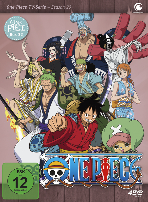 One Piece - TV-Serie - Box 32 (Episoden 927 - 951) [4 DVDs] - Hiroaki Miyamoto, Junji Shimizu, K&ocirc;nosuke Uda, Munehisa Sakai
