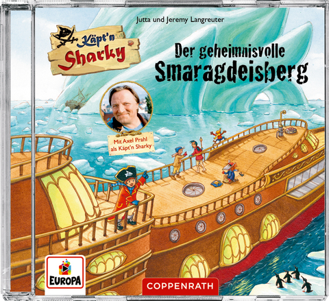 CD H&ouml;rspiel: K&auml;pt'n Sharky - Der geheimnisvolle Smaragdeisberg - Jutta Langreuter, Jeremy Langreuter