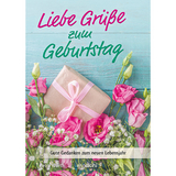 Liebe Gr&uuml;&szlig;e zum Geburtstag - Petra W&uuml;rth