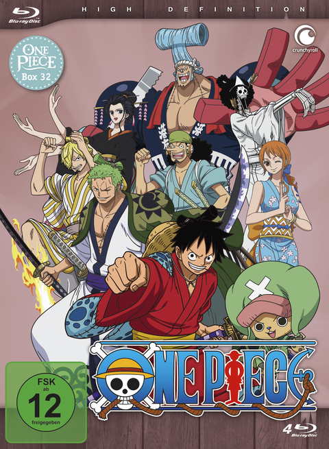 One Piece - TV-Serie - Box 32 (Episoden 927 - 951) [4 Blu-rays] - Hiroaki Miyamoto, Junji Shimizu, K&ocirc;nosuke Uda, Munehisa Sakai