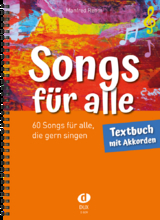 Songs f&uuml;r alle &ndash; Textbuch mit Akkorden - Manfred Rehm