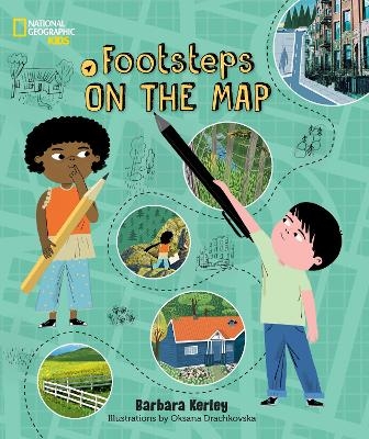 Footsteps on the Map - Barbara Kerley
