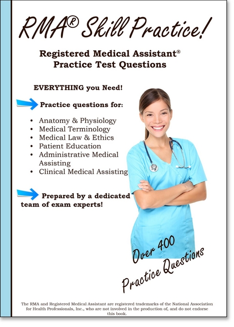 RMA Skill Practice : Registered Medical Assistant Practice Test Questions -  Complete Test Preparation Inc.