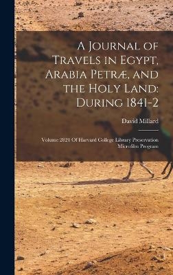 A Journal of Travels in Egypt, Arabia Petræ, and the Holy Land