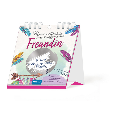 Tr&ouml;tsch Meine weltliebste Freundin &Uuml;berraschungsgr&uuml;&szlig;e - 