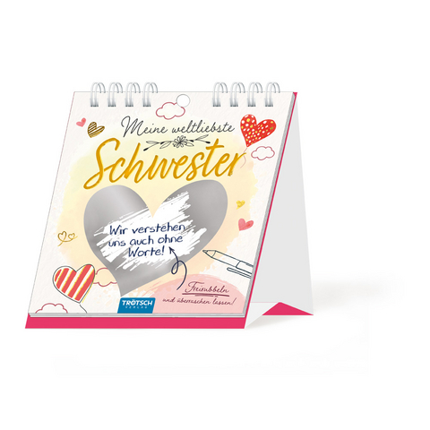 Tr&ouml;tsch Meine weltliebste Schwester &Uuml;berraschungsgr&uuml;&szlig;e - 