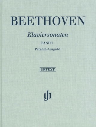 Ludwig van Beethoven - Klaviersonaten, Band I, op. 2–22, Perahia-Ausgabe
