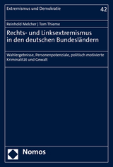 Rechts- und Linksextremismus in den deutschen Bundesl&auml;ndern - Reinhold Melcher, Tom Thieme