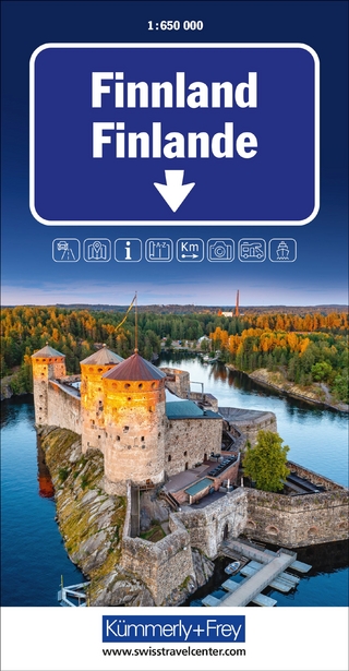 Kümmerly+Frey Strassenkarte Finnland 1:650.000