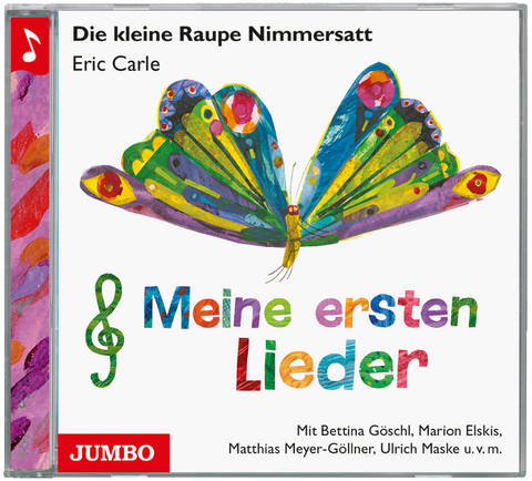 Die kleine Raupe Nimmersatt - Meine ersten Lieder CD, Audio-CD - Eric Carle