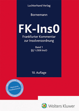 FK-InsO - Frankfurter Kommentar zur Insolvenzordnung, Band 1 - 