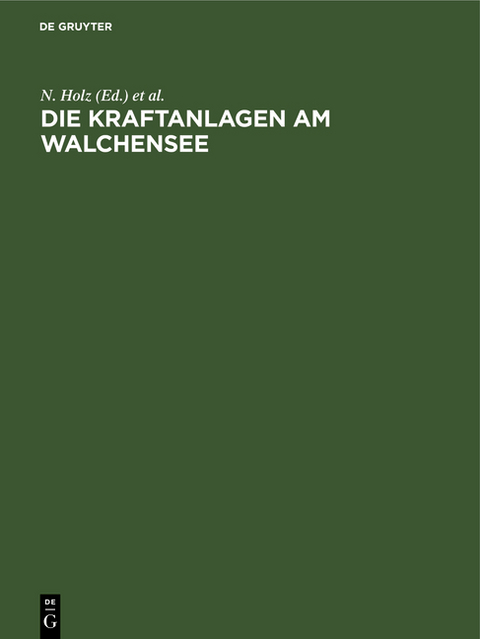 Die Kraftanlagen am Walchensee - 