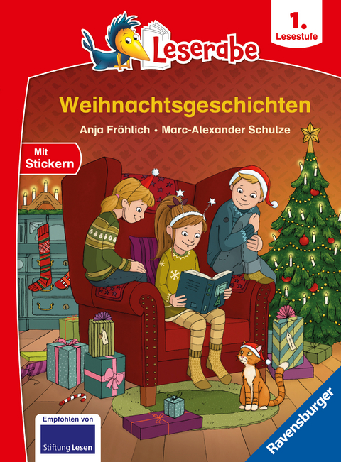 Leserabe 1. Lesestufe - Weihnachtsgeschichten - Anja Fr&ouml;hlich