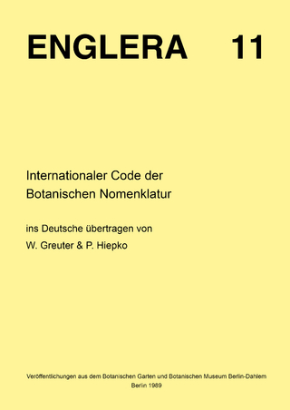 Internationaler Code der Botanischen Nomenklatur