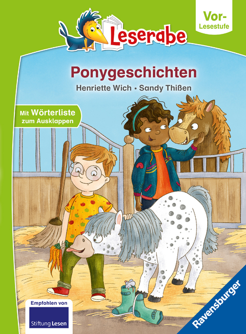 Leserabe Vor-Lesestufe - Ponygeschichten - Henriette Wich