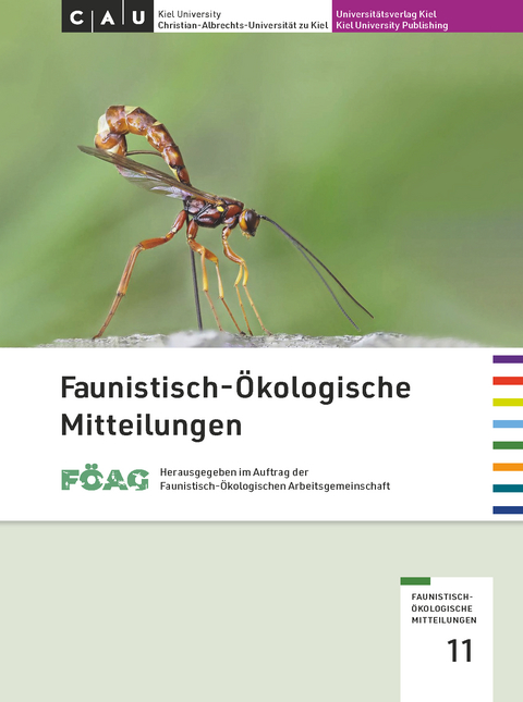 Faunistisch-&Ouml;kologische Mitteilungen