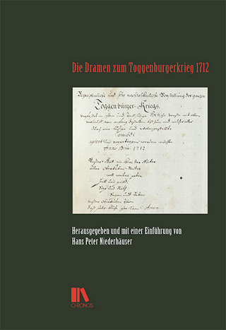 Die Dramen zum Toggenburgerkrieg 1712