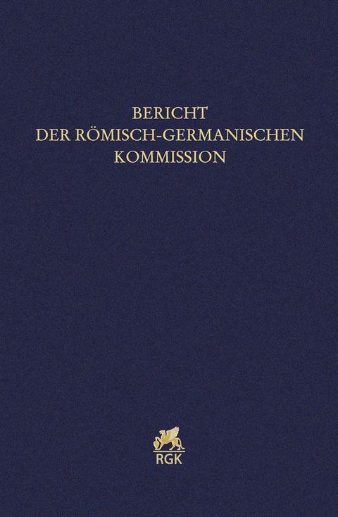 Bericht der R&ouml;misch-Germanischen Kommission 101/102 (2020/2021))