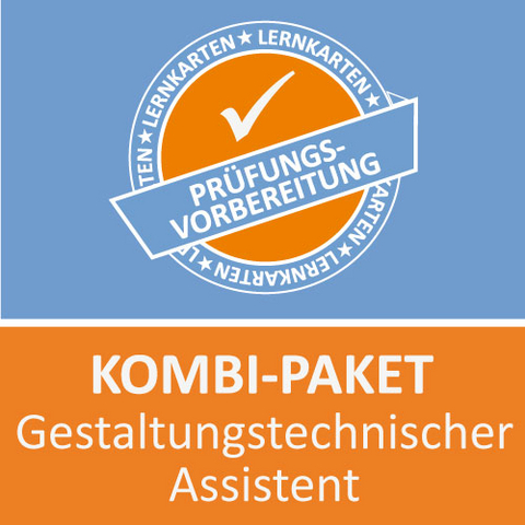 Kombi Paket Gestaltungstechnischer Assistent Lernkarten - Jennifer Christiansen