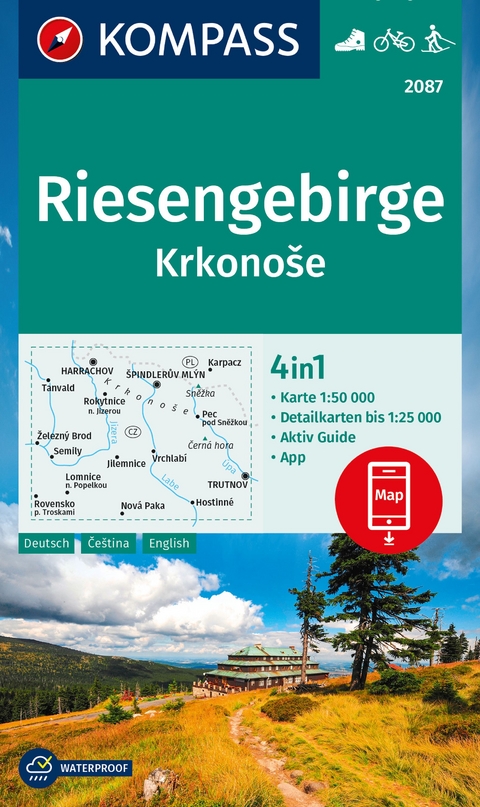 Riesengebirge, Krkonose 1:50.000