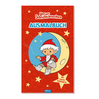 Trötsch Unser Sandmännchen Malbuch Ausmalbuch mit Stickern
