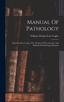 Manual Of Pathology
