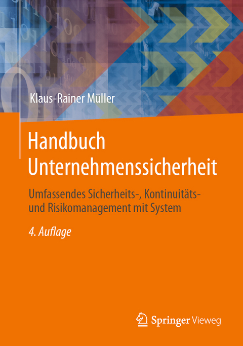 Handbuch Unternehmenssicherheit - Klaus-Rainer Müller