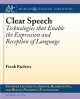 Clear Speech - Frank Rudzicz