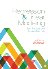 Regression & Linear Modeling - Jason W. Osborne