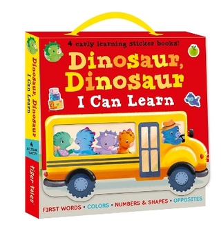Dinosaur, Dinosaur I Can Learn 4-Book Boxed Set with Stickers