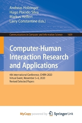 Computer-Human Interaction Research and Applications - 
