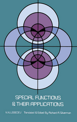 Special Functions & Their Applications - N. N. Lebedev